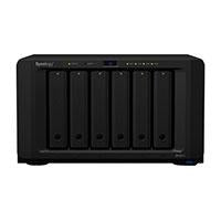 NAS SYNOLOGY DS1621+ /6 BAHIAS AMPLIABLES HASTA 16/NUCLEO CUADRUPLE 2.2GHZ/4GB DDR4 AMPLIABLES A 32GB/LAN GIGABIT X4/USB 3.0 X3/HOT SWAP/ SOPORTA M.2 2280/ NO INCLUYE DISCOS/ SOPORTA 108TB