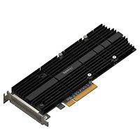 TARJETA ADAPTADORA SYNOLOGY DE SSD M.2 DOBLE RANURA PARA ACELERACIN DE CACH/ INTERFAZ PCIE NVME /FACTOR DE M.2 22110 /M.2 2280