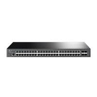 SWITCH | TP-LINK  | TL-SG3452X | ADMINISTRABLE | 48 PUERTOS GIGABIT L2 CON 4 RANURAS 10GE SFP, 1 PUERTO RJ45,1 PUERTO DE CONSOLA MICRO-USB, OMADA SDN, L2/L3/L4 QOS,