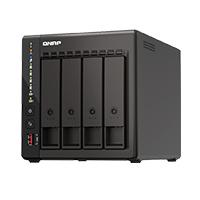 NAS QNAP TS-453E-8G / 4 BAHIAS / TORRE / INTEL CELERON 4NUCLEOS 2.6GHZ / 8GB RAM DDR4 / LAN 2,5GBE2 / HDMI2 / USB 3.22 / USB 2.02 / SOPORTA M.2 22802 / HOT SWAP / NO INCLUYE DISCOS