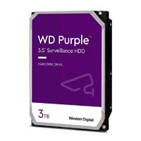 DISCO DURO INTERNO WD PURPLE 3TB 3.5 ESCRITORIO SATA3 6GB/S 256MB 5400RPM 24X7 DVR NVR 1-8 BAHIAS 1-64 CAMARAS WD33PURZ