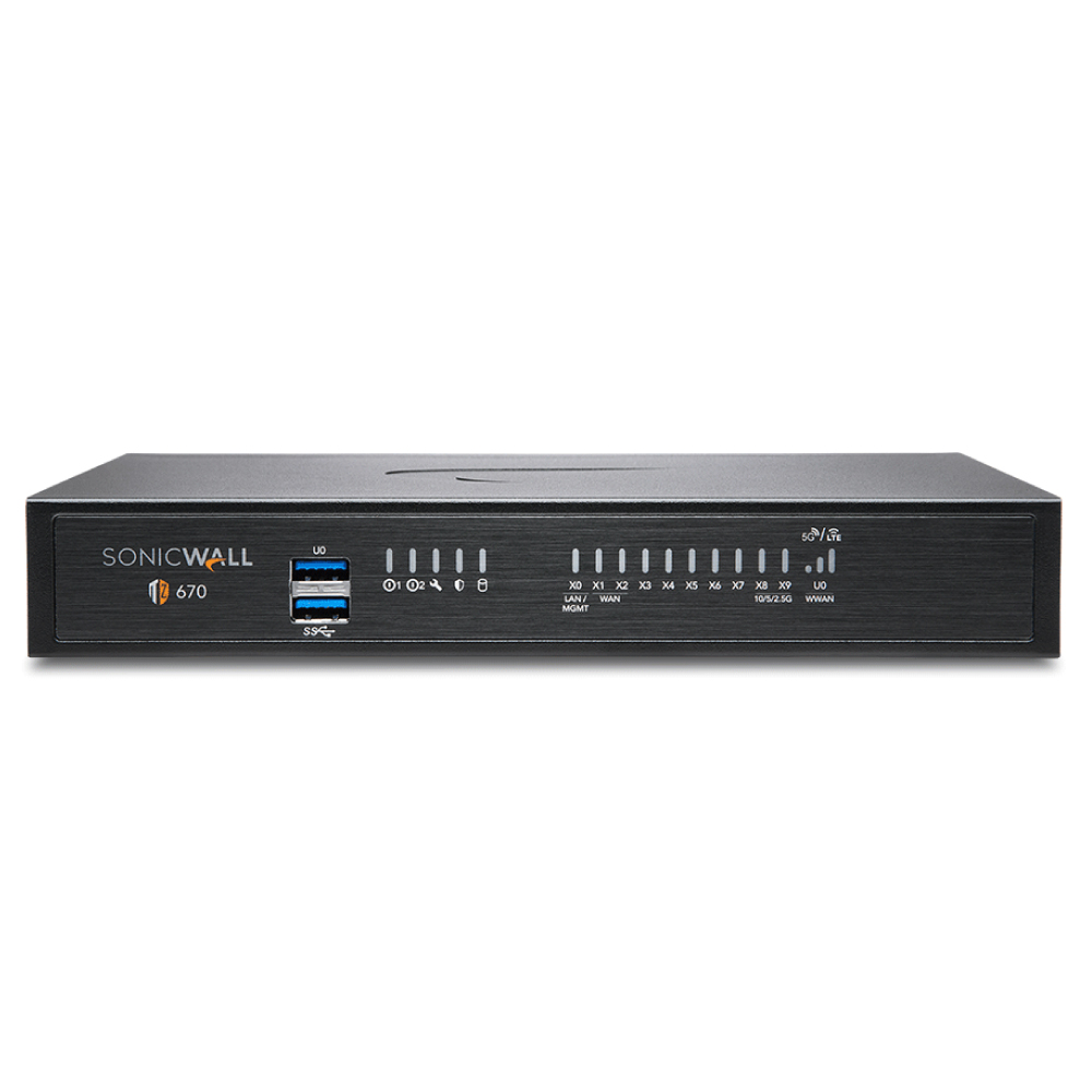 Sonicwall TZ670 Promotional TradeUp with 3 years EPSS