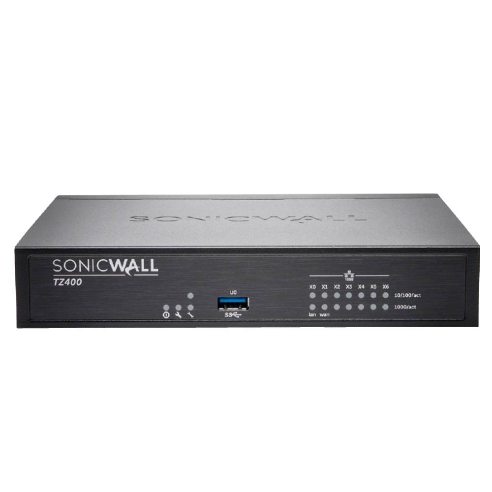 SONICWALL TZ400  TOTAL SECURE- ADVANCED EDITION 1YR