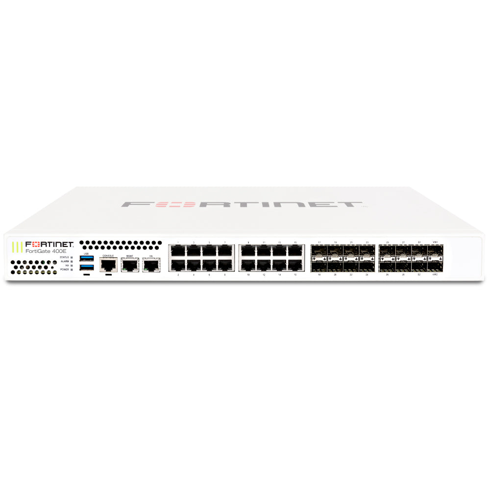 FortiGate-400F Hardware plus FortiCare Premium and FortiGuard Unified