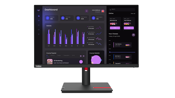 MONITOR || LENOVO THINK VISION ||T24I-30 23,8 (1920X1080  || 4X USB 3.2 GEN 1, 1X1X HDMI® 1.4, 1X DP 1.2, 1X VGA USB-B 3.2 GEN 1 || 3 AÑOS GARANTIA CS