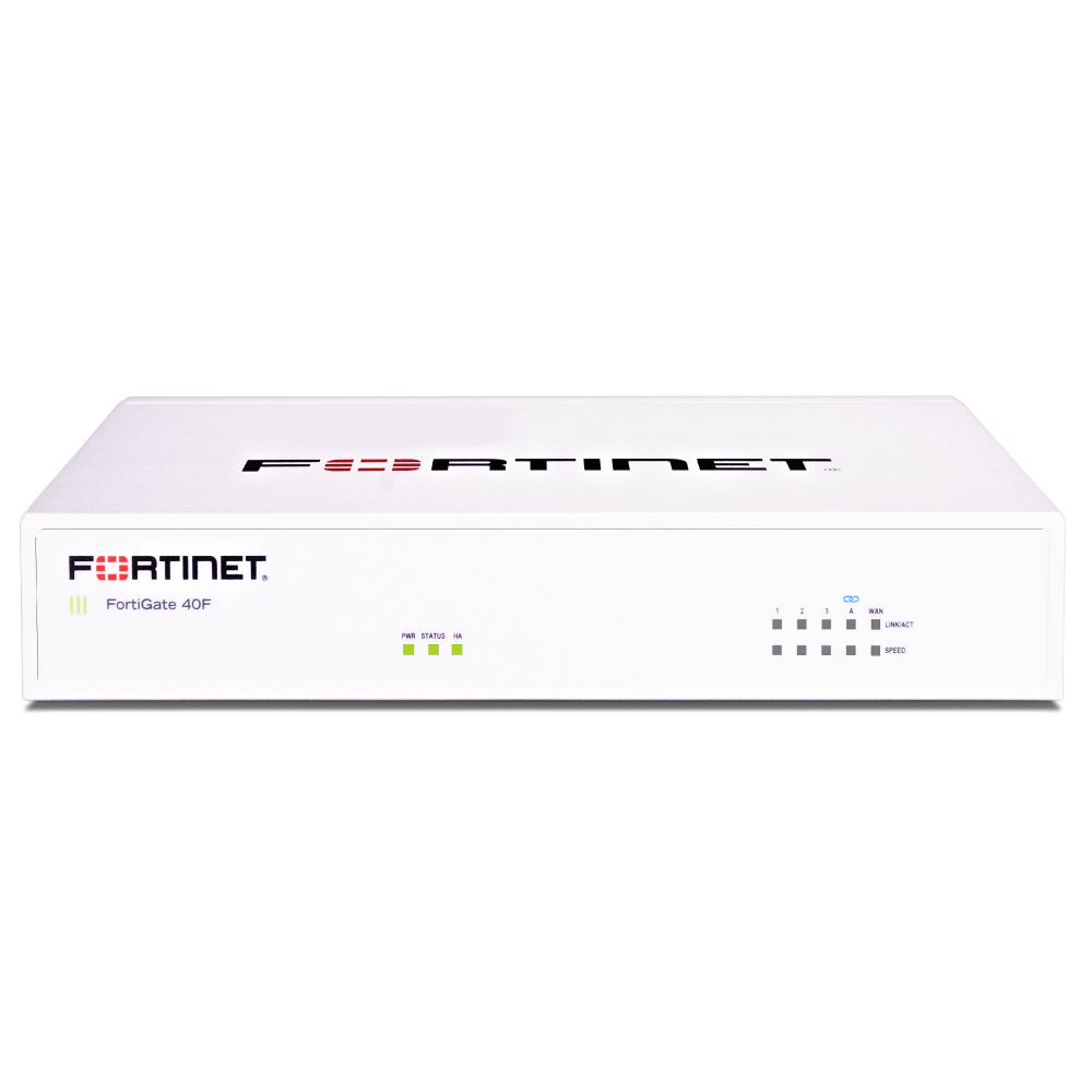 FortiGate 40F Bundle Hardware plus 24x7 FortiCare & Fortiguard 1 year